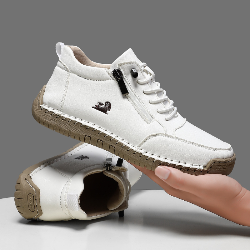 Men'S Shoes Hey Dude - Frauen Turnschuhe Handgemachte Leder Casual Schuhe