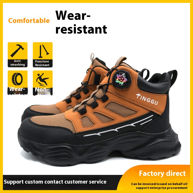 Neue leichte Sicherheitsschuhe – Men'S Shoes Water Resistant Bewertung und Preis